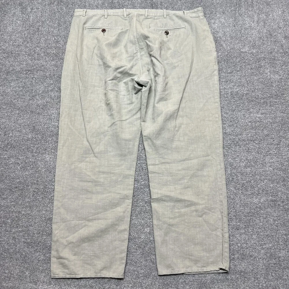Flint And Tinder Pants Mens 42 Green Chino Straight Leg Casual